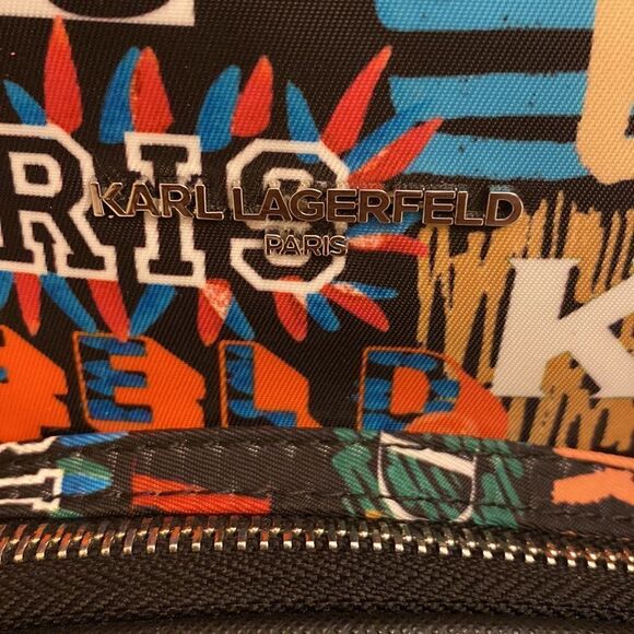 NWT Karl Lagerfeld Paris Cara Mini Backpack w/ Giftbox - Picture 5 of 14